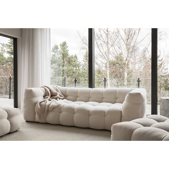 Sleepo Billie 3-Sitzer Sofa Nature