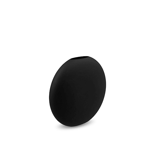 Cooee Design Pastille Vase Schwarz 15cm