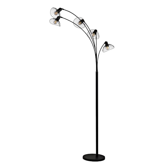 Venture Home Ivar Golvlampa Svart 152cm