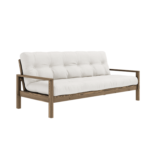 Karup Design Knob Bäddsoffa Brun/Natural 130cm