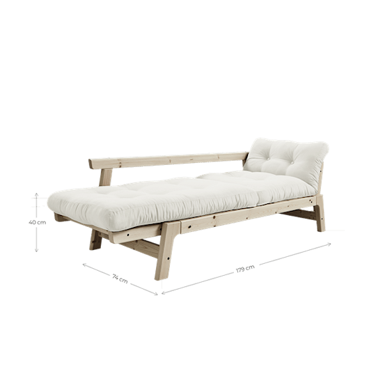 Karup Design Step Sovesofa Natur/Natural 200 cm