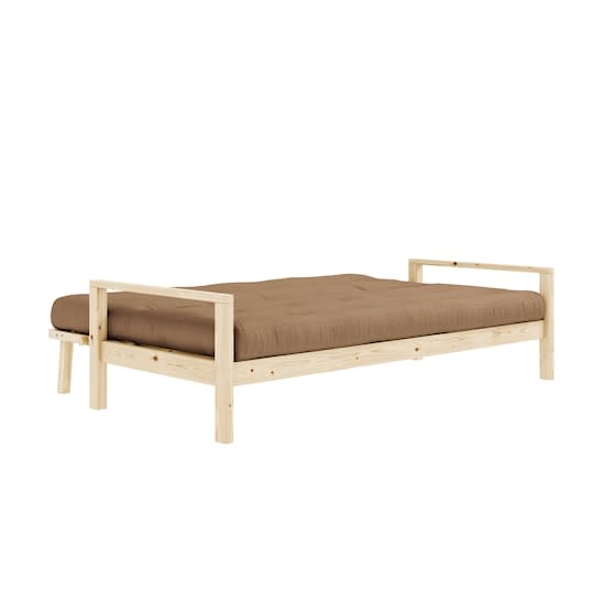 Karup Design Knob Bäddsoffa Natur/Mocca 130cm