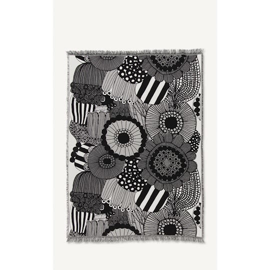 Marimekko Siirtolapuutarha Pläd Svart/Vit