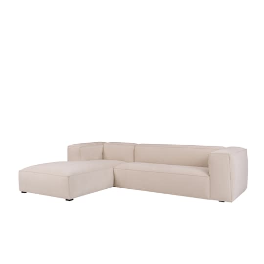 Sleepo Luca Divansofa Links Creme 309cm