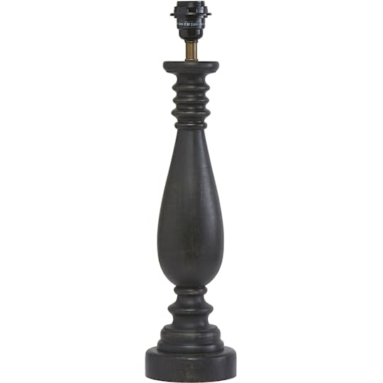 PR Home Linda Lampfot Dark Black 52cm