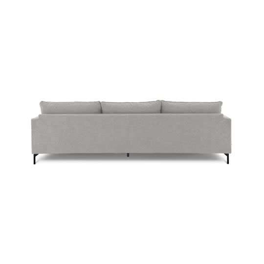 Sleepo Olivia 4-sits Soffa Silver 272cm