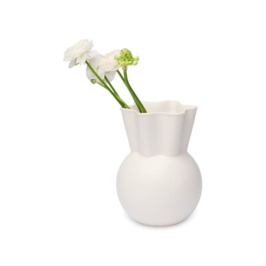 Spring Copenhagen Sweeping Top Vas White 20cm