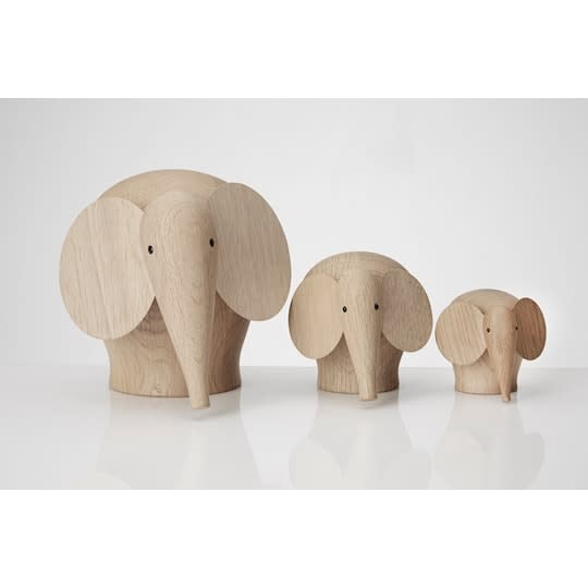 Woud Nunu Elefant Dekorasjon 16cm