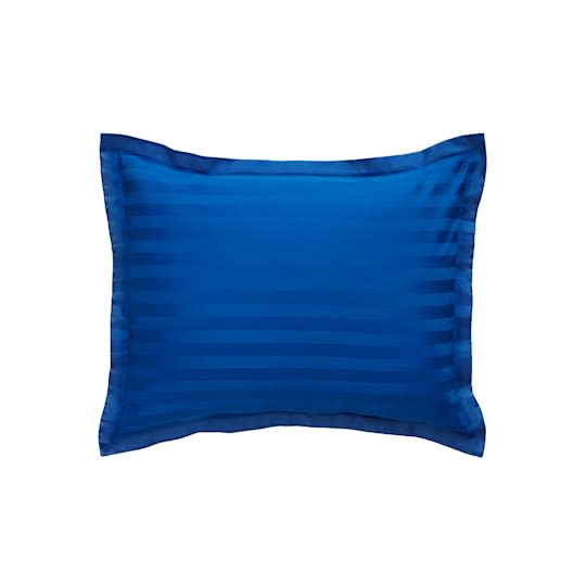 GANT Home Sateen Stripes Kissenbezug Bold Blue 50x60