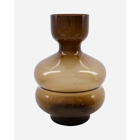 House Doctor Organi Vase Amber Ø24