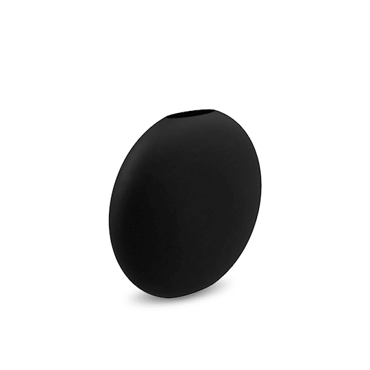 Cooee Design Pastille Vase Schwarz 20cm