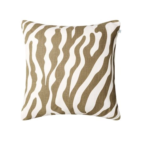 Chhatwal &amp; Jonsson Zebra Outdoor Prydnadskudde Shitake/Off White 50x50