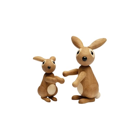 Spring Copenhagen Bounce Bunny Dekoration Eiche 9.5cm