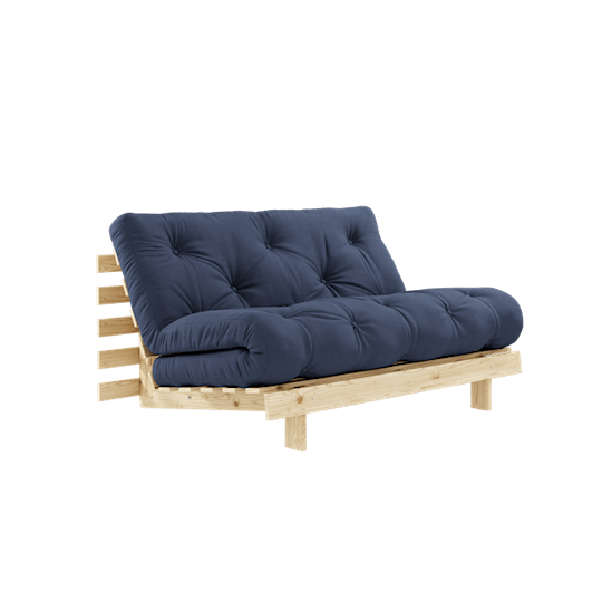 Karup Design Roots Bäddsoffa Natur/Navy 140cm