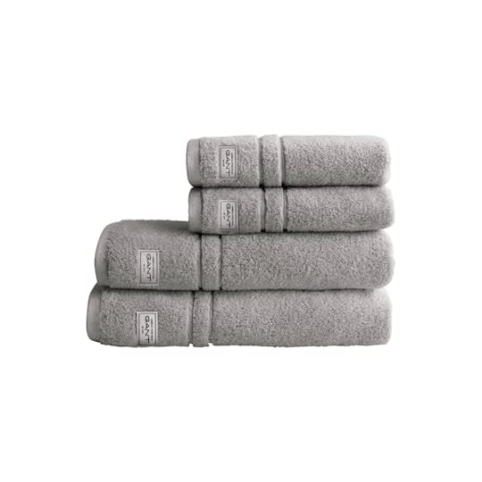 GANT Home Organic Premium Terry Pyyhe Heather Grey 4-pakkaus