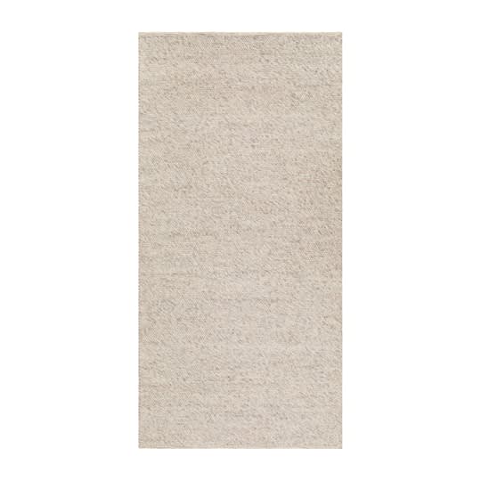 Nordic Home Hanoi Ull Gångmatta Sandmelanage 75x230