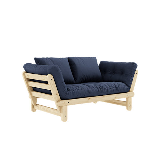 Karup Design Beat Bäddsoffa Natur/Navy 200cm