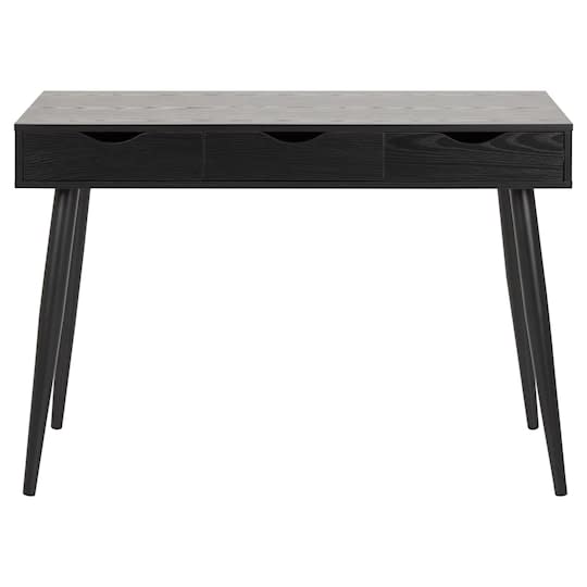 Nordic Home Molly Schreibtisch Schwarz 110cm