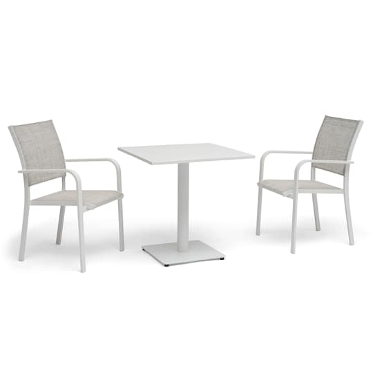 Hillerstorp Näsby Cafétisch Weiß 70x70