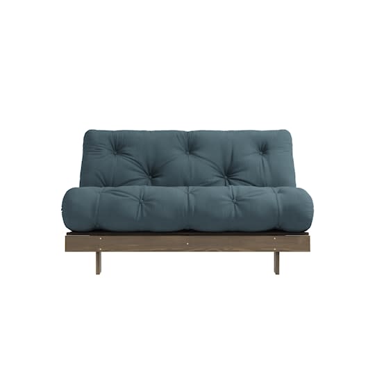 Karup Design Roots Sovesofa Brun/Petrol Blue 140cm