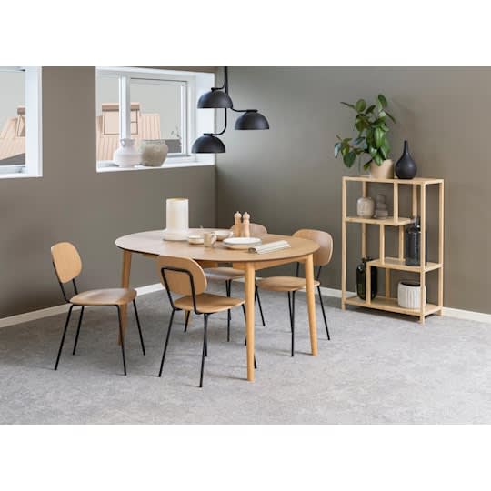 Nordic Home Melody Matbord Ek Ø115