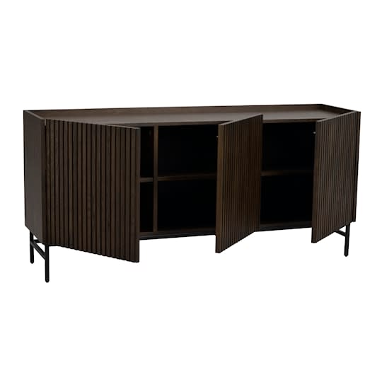 Rowico Home Halifax Sideboard Braun/Schwarz 160cm