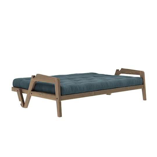 Karup Design Grab Bäddsoffa Brun/Pale Blue Manchester 204cm