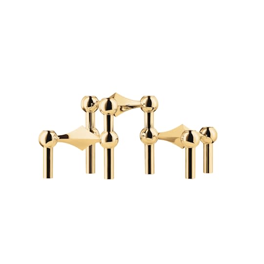 Stoff STOFF Nagel Leuchter Solid Brass 3er-pack