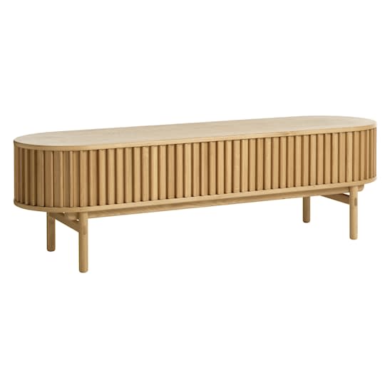 Sleepo Alice TV-Benk Natural Oak 160cm