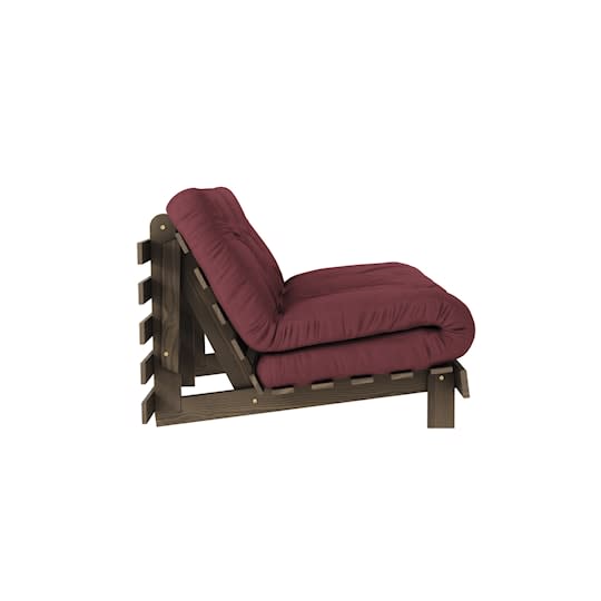 Karup Design Roots Bäddsoffa Brun/Bordeaux 140cm