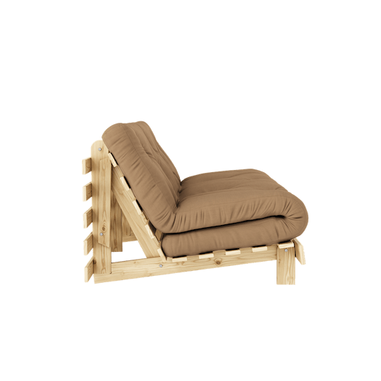 Karup Design Roots Schlafsofa Natur/Mocca 160cm