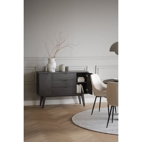 Rowico Home Filippa Sideboard Dunkelbraun 122cm