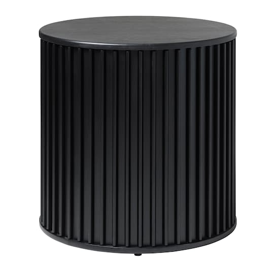 Sleepo Freja Sidebord Black Oak Ø60