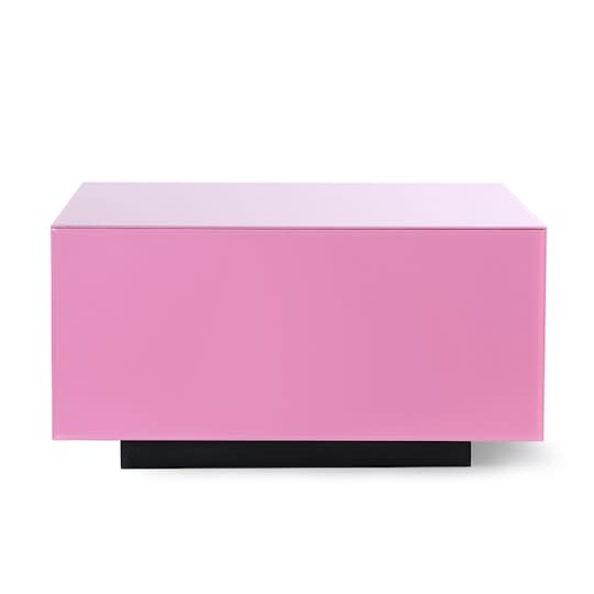 HKliving Block Spiegelkonsole Pink 60cm