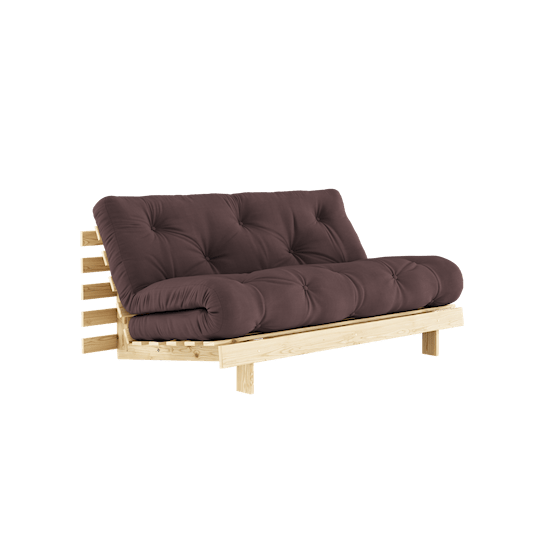 Karup Design Roots Bäddsoffa Natur/Brown 160cm