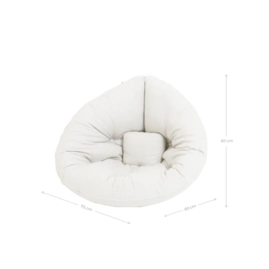 Karup Design Mini Nido Loungepuff Natur