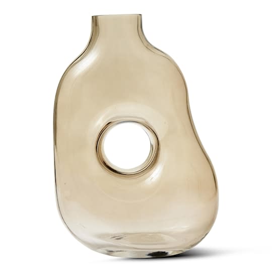 Jakobsdals Wilder Oval Vase Beige 25cm