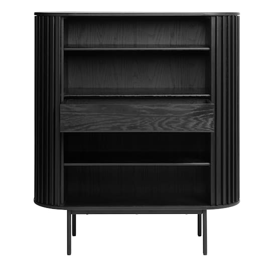 Sleepo Freja Schrank Black Oak 125cm