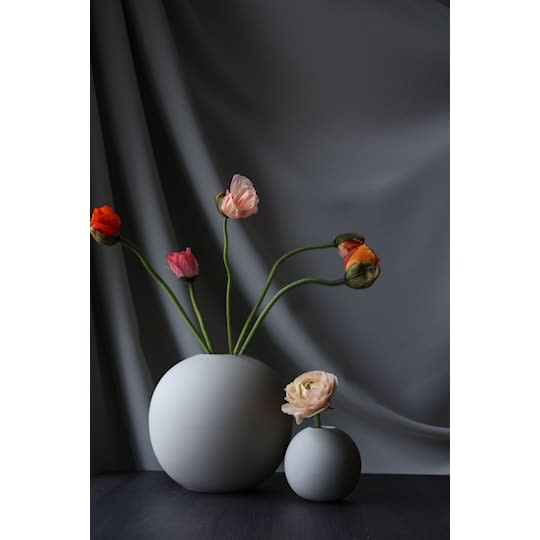 Cooee Design Ball Vase Grau 20cm