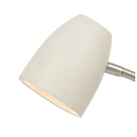 Aneta Lighting Novali Klämlampa Vit/Krom