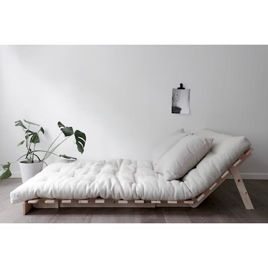 Karup Design Roots Sovesofa Natur/Mocca 140cm