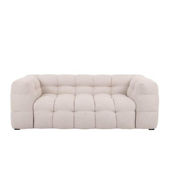 Sleepo Billie 2-Sitzer Sofa Beige Bouclé