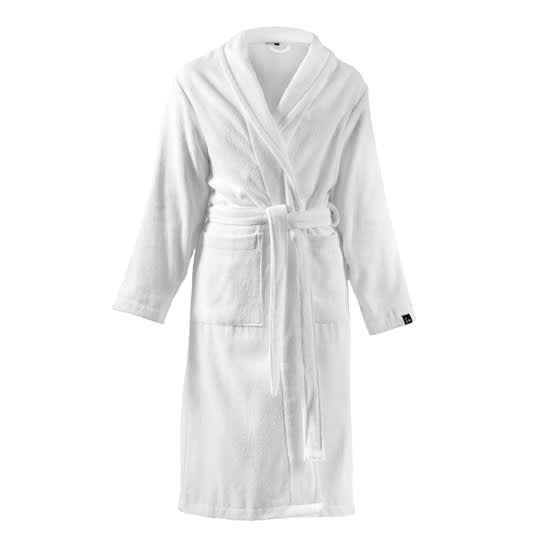 Himla Lina Unisex Badekåpe White S