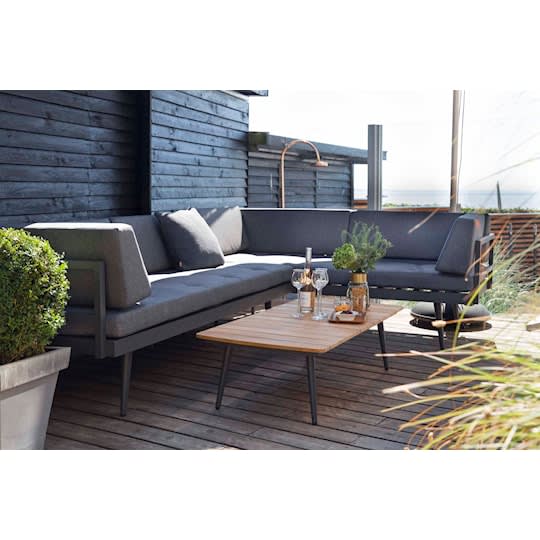 Cinas Rio Loungesoffa Anthracite/Grey