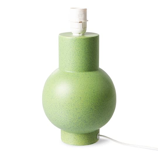 HKliving Ceramic Lampfot Pistachio Green