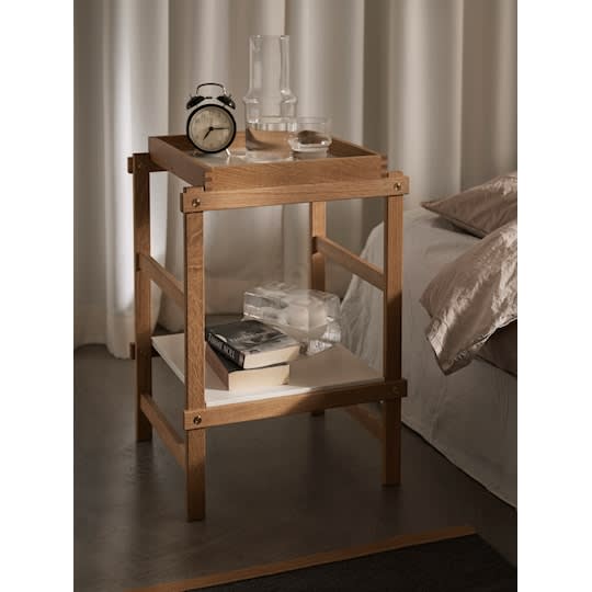 Design House Stockholm Frame Sängbord Small Oak/White