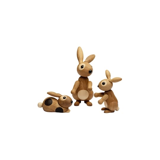 Spring Copenhagen Bounce Bunny Dekoration Eiche 9.5cm