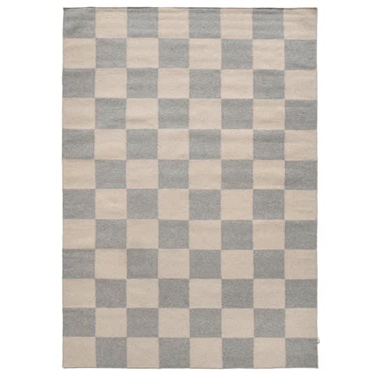 Classic Collection Squares Villamatto Harmaa/Luonto 200x300