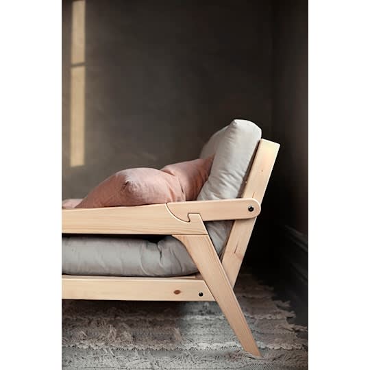 Karup Design Grab Bäddsoffa Natur/Petrol Blue 204cm