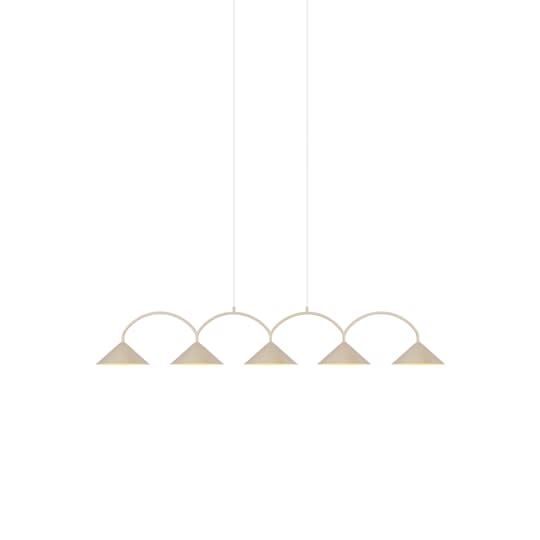 Globen Lighting Curve Taklampa Beige 5